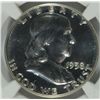 Image 2 : 1958 FRANKLIN HALF DOLLAR, NGC PROOF-67 SUPERB!