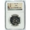 Image 1 : 1962 FRANKLIN HALF DOLLAR, NGC PROOF-68!