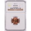 Image 1 : 1959 LINCOLN CENT, NGC MS-66 RED  LOOKS MS-67 TO US, MS-67 RED SELL AT $3500.00!