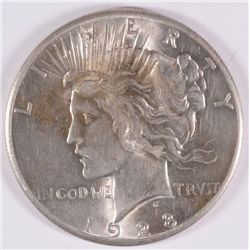 1928 PEACE SILVER DOLLAR, MS-64  WHITE,  BLAZING LUSTRE! KEY COIN!