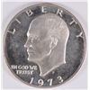 Image 1 : 1973-S SILVER EISENHOWER DOLLAR, CHOICE PROOF, VERY NICE!