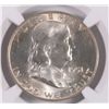 Image 2 : 1951-D FRANKLIN HALF DOLLAR, NGC MS-65