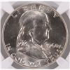 Image 2 : 1960 FRANKLIN HALF DOLLAR, NGC MS-64 FBL