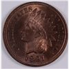 Image 1 : 1891 INDIAN HEAD CENT MS-65 RE GEM!! WOW!!!