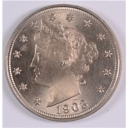 1903 LIBERTY NICKEL MS63 NICE