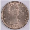 Image 1 : 1889 LIBERTY NICKEL, AU / BU NICE