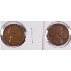 LOT of 2 - 1924 D LINCOLN CENTS
