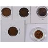 Image 2 : LOT of 5 - 1909 VDB LINCOLN CENTS