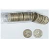 Image 1 : ROLL OF SILVER WASHINGTON QUARTERS