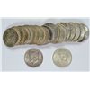 Image 1 : ROLL OF SILVER KENNEDY HALF DOLLARS -  INCLUDES 1964 & 1964D