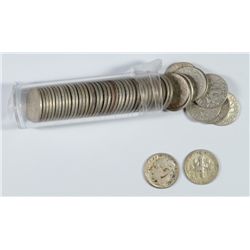 ROLL OF SILVER ROOSEVELT DIMES