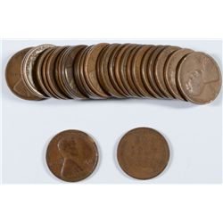 (28) 1912-D LINCOLN CENTS AG/G