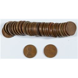 ROLL 1912-D LINCOLN CENTS AG/G