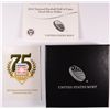 Image 5 : 2014 BASEBALL HALL OF FAME SILVER DOLLAR, NGC MS-70!  WOW!!