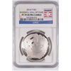 Image 1 : 2014 BASEBALL HALL OF FAME SILVER DOLLAR, NGC PROOF-70 ULTRA CAMEO  BEAUTIFUL!