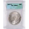 Image 1 : 1897-S MORGAN SILVER DOLLAR ICG MS64