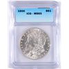 Image 1 : 1900 MORGAN SILVER DOLLAR, ICG MS-65