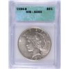 Image 1 : 1934-S PEACE DOLLAR ICG AU 53 WHITE