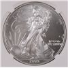 Image 2 : 2003 AMERICAN SILVER EAGLE, NGC MS-69 NICE!