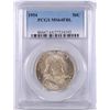 Image 1 : 1954 FRANKLIN HALF DOLLAR, PCGS MS-64 FBL