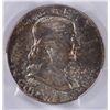 Image 2 : 1956 FRANKLIN HALF DOLLAR, PCGS MS-65  TONING ON OBVERSE