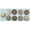 Image 2 : (9) GOOD SEATED LIBERTY QUARTERS