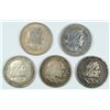 Image 2 : (5) 1893 COLUMBIAN EXPO COMMEN HALF DOLLARS