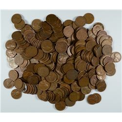 ( 650 ) PIECES SAN FRANCISCO MINT LINCOLN  CENTS, 1955 AND OLDER,