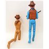 Image 4 : VINTAGE 1970'S MARX JOHNNY AND JAMIE WEST FIGURES AND ACCESSORIES