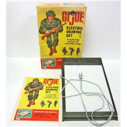 1965 GI JOE ELECTRIC DRAWING SET IN ORIGINAL BOX