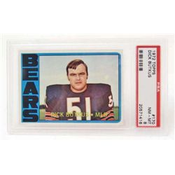 VINTAGE 1972 TOPPS #170 DICK BUTKUS FOOTBALL CARD PSA 8