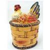 Image 1 : VINTAGE LEFTON JAPAN CHICKEN BASKET COOKIE JAR
