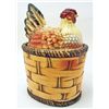 Image 2 : VINTAGE LEFTON JAPAN CHICKEN BASKET COOKIE JAR