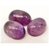 Image 1 : LOT OF 23 CTS OF PURPLE AFRICAN AMETHYSTS - 3 PCS