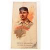 Image 1 : GEO F MILLER BASEBALL CARD 8 X 10 GICLEE CANVAS PRINT