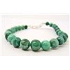 Image 1 : GREEN BRAZILIAN EMERALD BRACELET -60 CTS