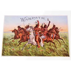 WARPATH NATIVE AMERICAN 8 X 10 GICLEE CANVAS PRINT