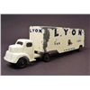 Image 1 : VINTAGE RALSTOY 12 LYON SEMI TRUCK AND TRAILER DIECAST TOY