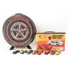 Image 1 : LOT OF 8 VINTAGE HOT WHEELS REDLINE CARS, 1968 SUPER RALLY AND RACE CASES