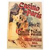 Image 1 : CASINO DE PARIS CONCERT 8 X 10 GICLEE CANVAS PRINT