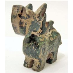 HAND CARVED JADE CHINESE FIGURINE - BEAST