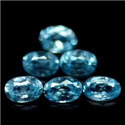 LOT OF 11.27 CTS OF BLUE CAMBODIAN ZIRCON - 15 PCS