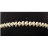 Image 2 : WHITE TOPAZ CHAIN BRACELET