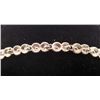 Image 2 : WHITE TOPAZ CHAIN BRACELET