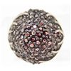 Image 1 : BLACK MOSAIC RING - SIZE 7