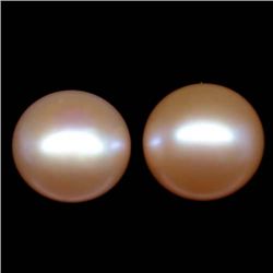 LOT OF 11.02 CTS OF PINK CHINESE FRESH WATER PEARLS - 2 PCS