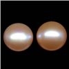 Image 1 : LOT OF 11.02 CTS OF PINK CHINESE FRESH WATER PEARLS - 2 PCS