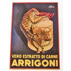 ESTRATTO DI CARNE ARRIGONI 8 X 10 GICLEE CANVAS PRINT