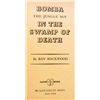 Image 2 : 1929 "BOMBA THE JUNGLE BOY - THE SWAMP OF DEATH" BOOK