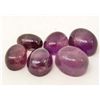 Image 1 : LOT OF 27.5 CTS OF AFRICAN PURPLE AMETHYSTS - 6 PCS